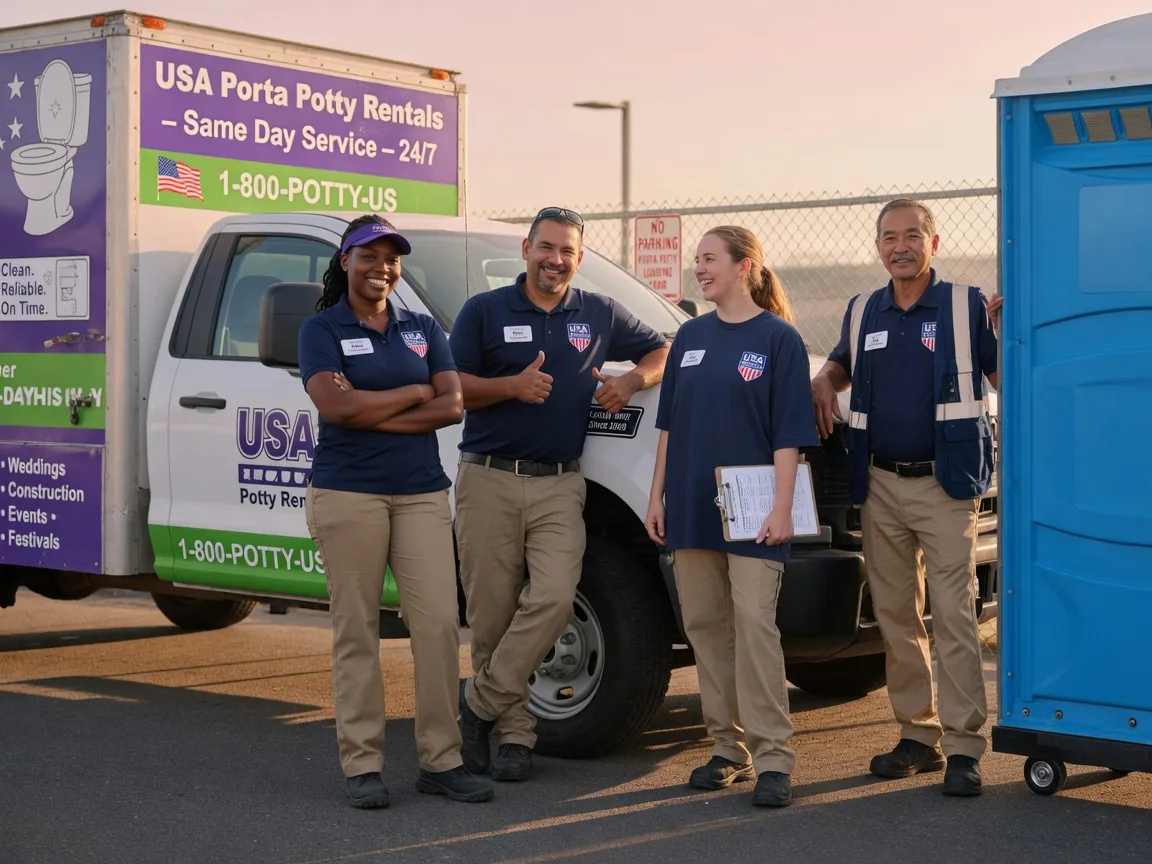 Porta Potty Rental company in Johannesburg, MI